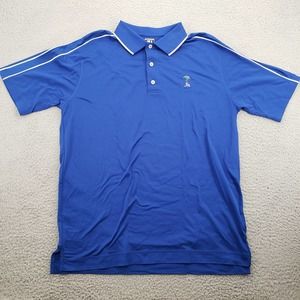 Foot Joy Shirt Mens XL‎ Blue Short Sleeve Golf Outdoors Causal Preppy Polo